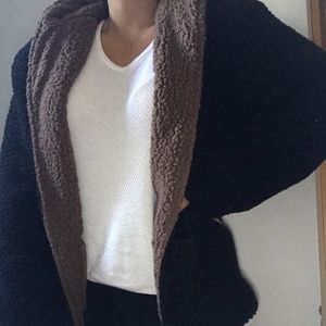 Teddy Faux shearling coat